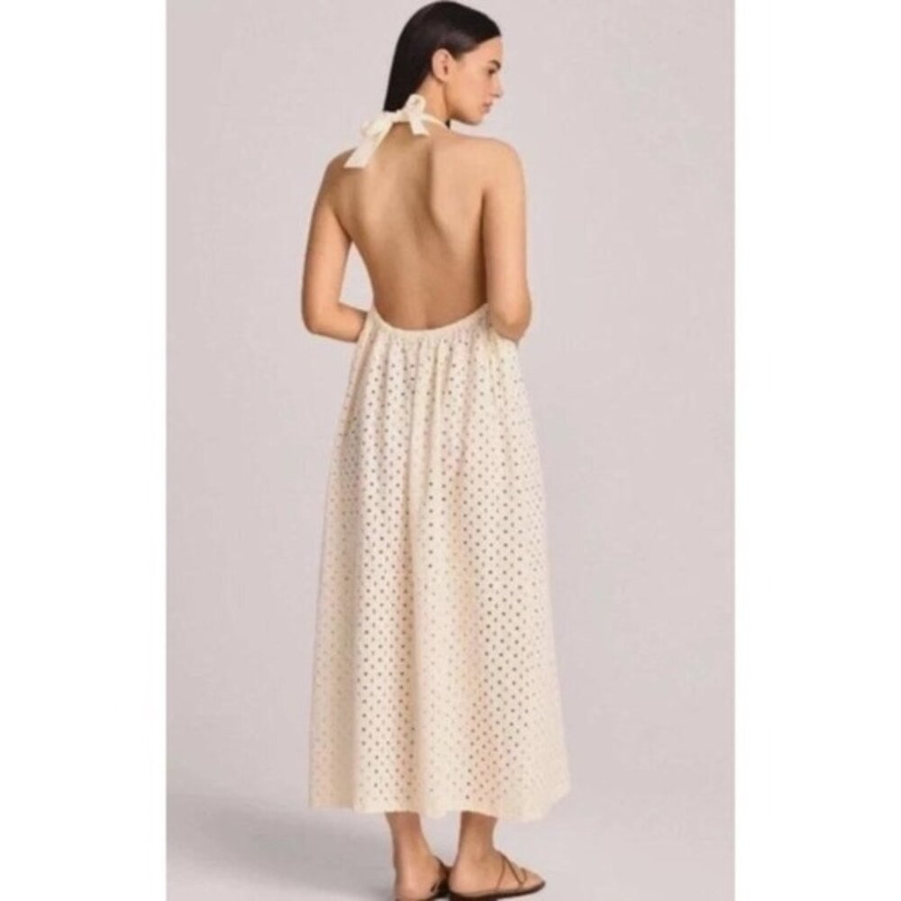Halter Maxi Cover Up Dress